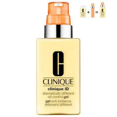 Shop Clinique Id&trade; Custom-blend Hydrator Collection Oil-control Gel + Cartridge For Fatigue 4.2 oz/