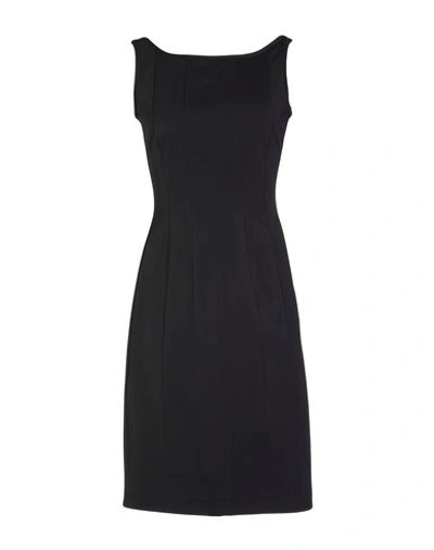 Shop Victoria Beckham Short Dress In Black