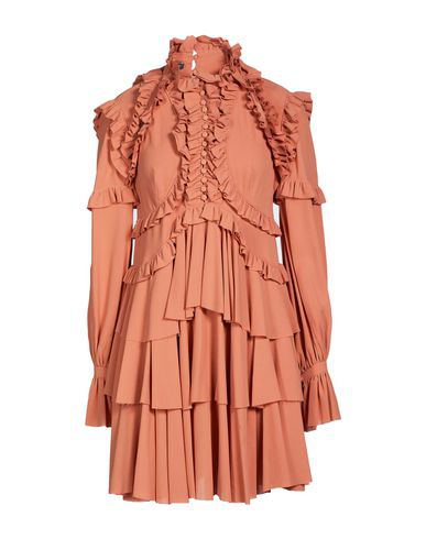 Alexander Mcqueen Short Dress In Pastel Pink | ModeSens