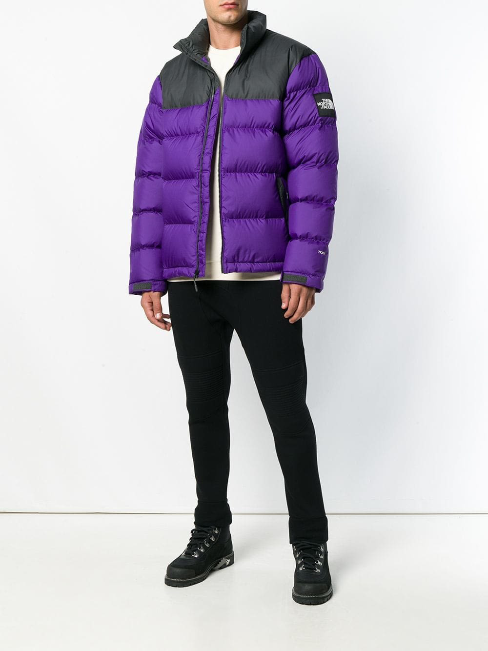 the north face nuptse violet