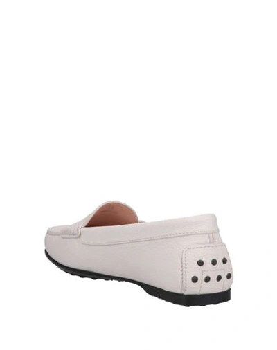 Tod's Loafers In White