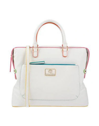 Shop Braccialini Handbag In White