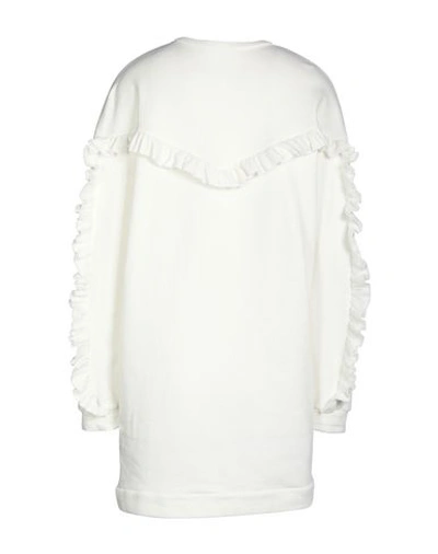Shop Msgm Short Dresses In White