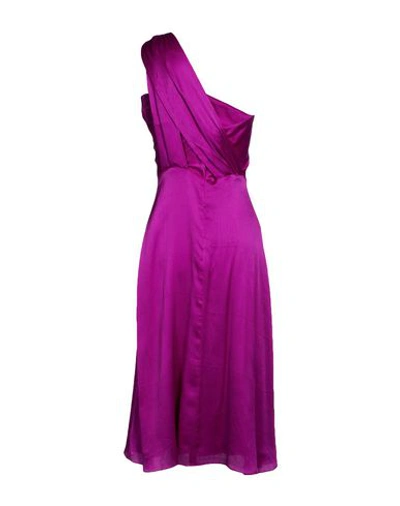 Shop Cushnie Et Ochs Knee-length Dress In Purple