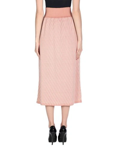 Shop Molli Maxi Skirts In Salmon Pink