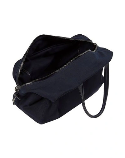 Shop Álvaro González Travel & Duffel Bag In Dark Blue