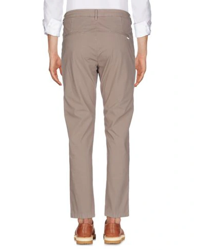 Shop Aglini Casual Pants In Light Brown