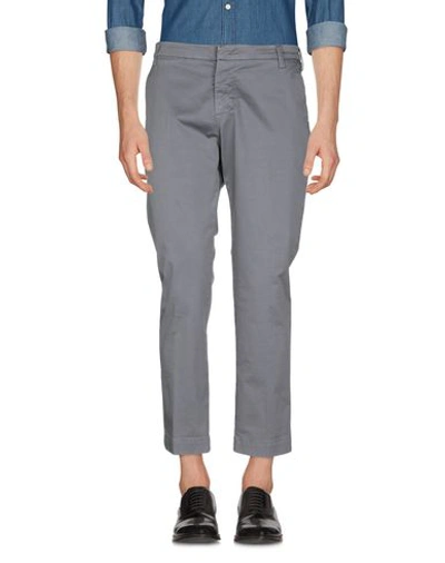 Shop Entre Amis Casual Pants In Grey