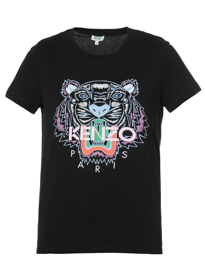 Shop Kenzo Tiger Classic T-shirt In Black