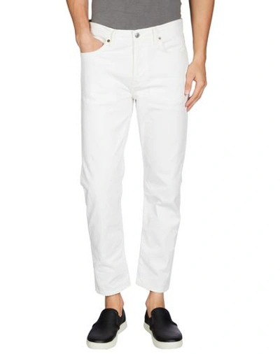 Shop Acne Studios Jeans In White