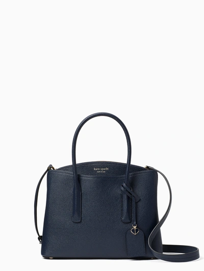 Shop Kate Spade Margaux Medium Satchel In Blazer Blue