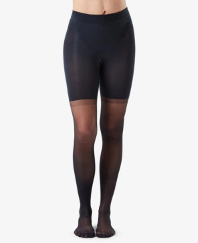 Shop Spanx Remarkable Relief Pantyhose Sheers In Black