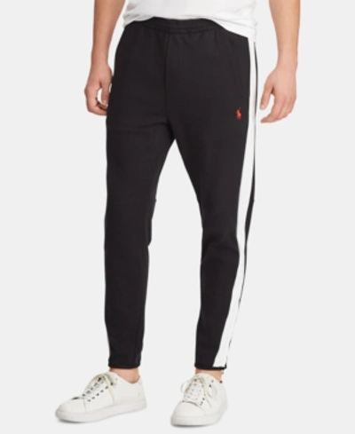Shop Polo Ralph Lauren Men's Interlock Active Pants In Polo Black