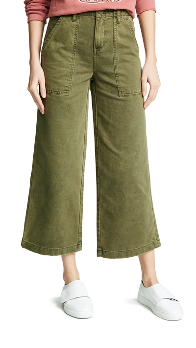 Wide Leg Utility Pants