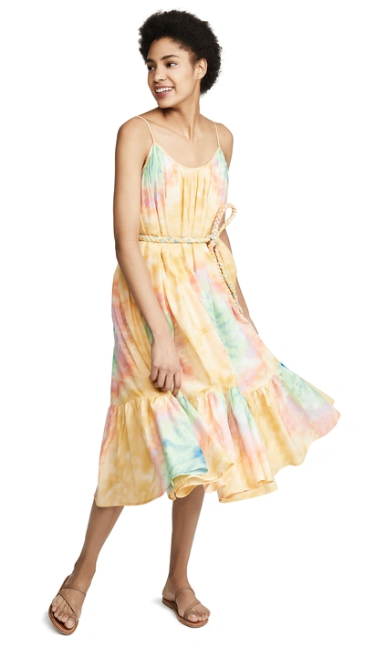Shop Rhode Lea Dress In Tie Dye