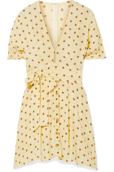 faithfull the brand vanelli mini dress