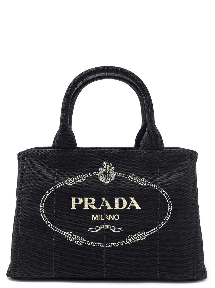 prada milano tote bag