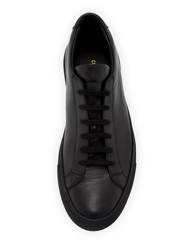 Shop Common Projects Men's Achilles Low-top Sneakers, Black