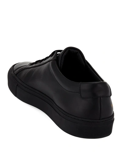 Common Projects 1528 Original Achilles Low Sneakers Shoes In Black