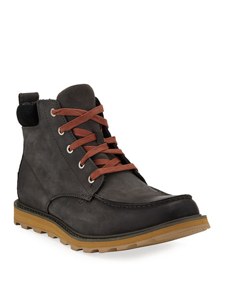 men's sorel madson moc toe waterproof boots