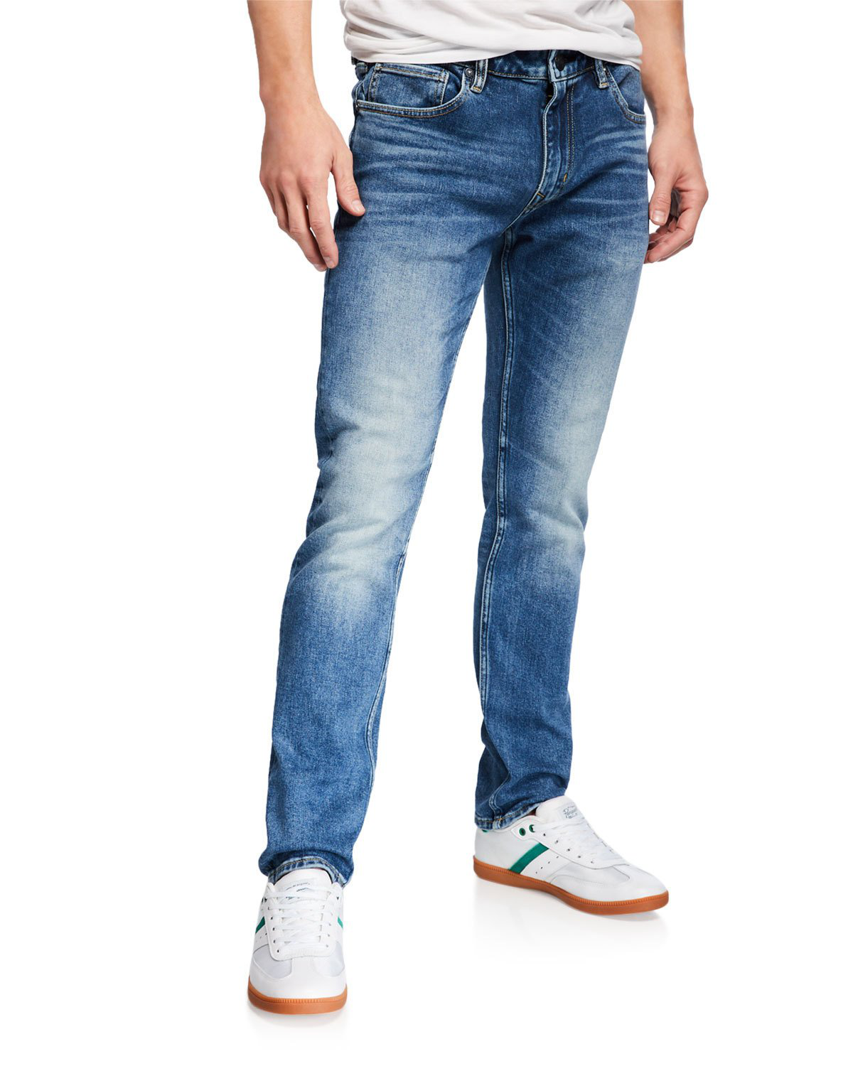 Vigoss Men's Mick 330 Slim Jeans, Denim In Medium Blue | ModeSens