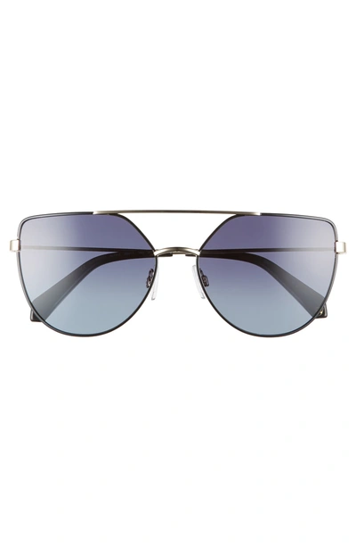 Shop Polaroid 58mm Polarized Sunglasses - Black