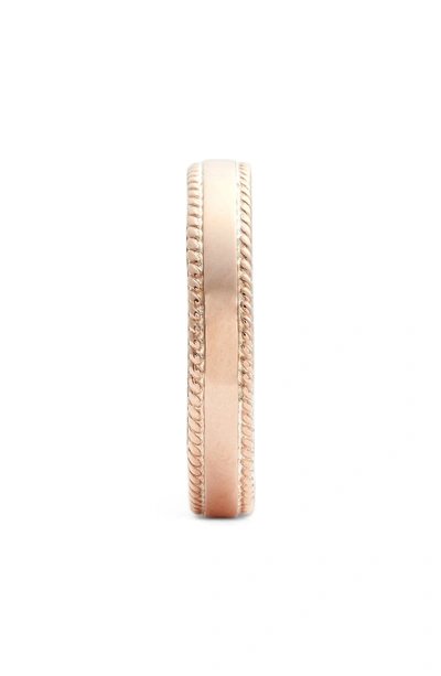 Shop Anna Beck Smooth Stacking Ring In Rose Gold