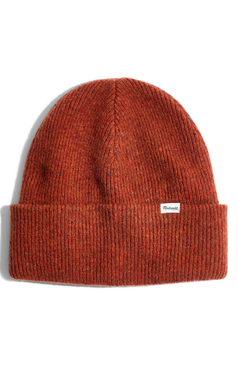 madewell cuffed wool beanie
