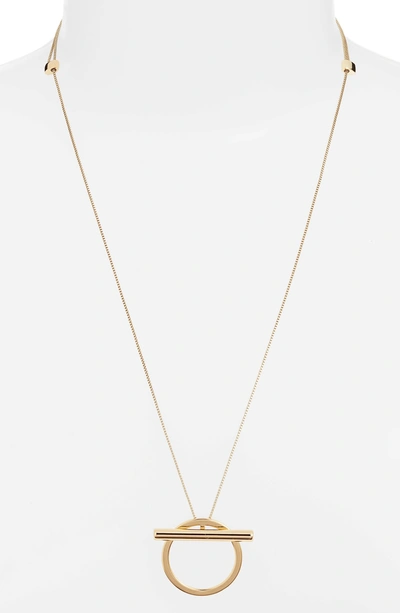 Shop Jenny Bird Trust Pendant Necklace In Gold