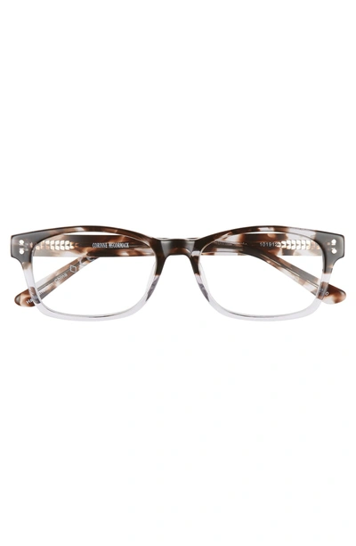 Shop Corinne Mccormack Edie 52mm Reading Glasses - Grey Demi Fade