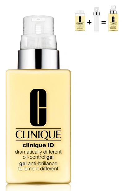 Shop Clinique Id(tm): Moisturizer + Concentrate For Uneven Skin Tone In Oil-control Gel
