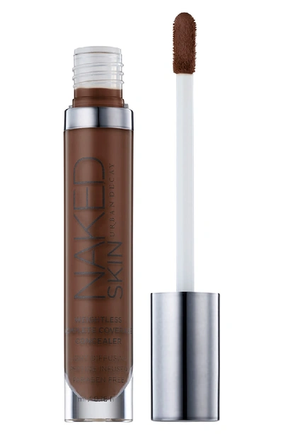 Shop Urban Decay Naked Skin Weightless Complete Coverage Concealer In Extra Deep Neutral