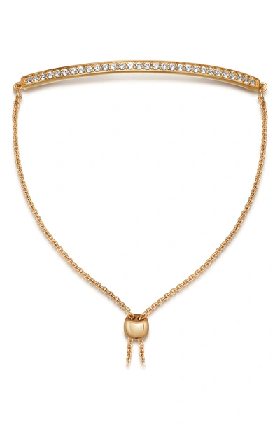 Shop Astley Clarke Sapphire Kula Eternity Bracelet In Gold