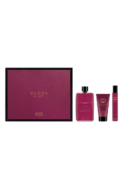 Shop Gucci Guilty Absolute Pour Femme Set ($170 Value)