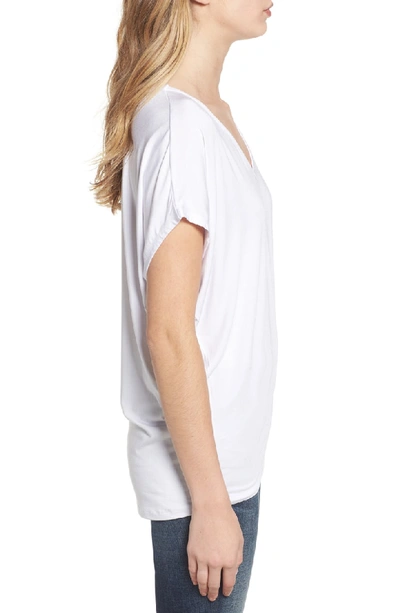 Shop Amour Vert 'mayr' V-neck Tee In White
