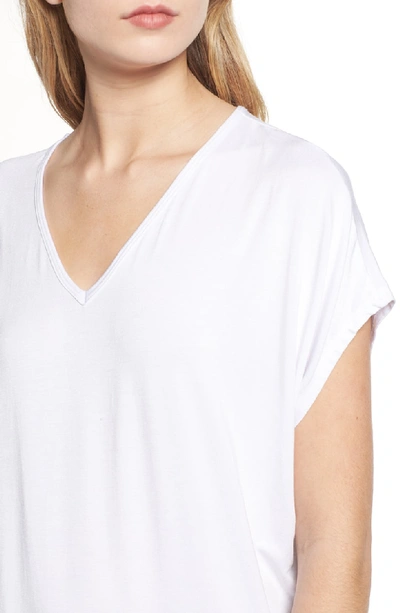 Shop Amour Vert 'mayr' V-neck Tee In White