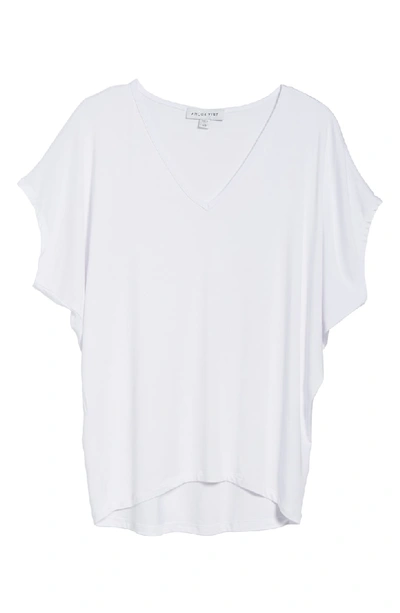 Shop Amour Vert 'mayr' V-neck Tee In White