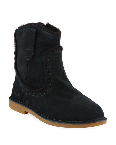 ugg catica western suede booties