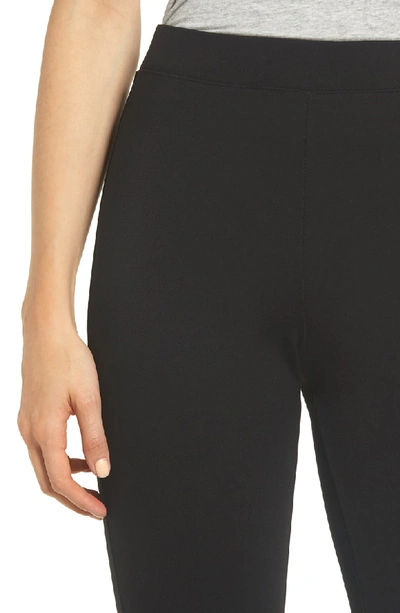 Shop Hue High Waist Brushed Ponte Leggings In Black