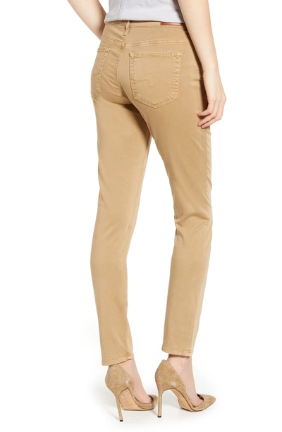 Shop Ag 'the Prima' Cigarette Leg Skinny Jeans In Sulfur Tawny Umber