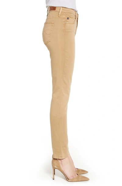 Shop Ag 'the Prima' Cigarette Leg Skinny Jeans In Sulfur Tawny Umber