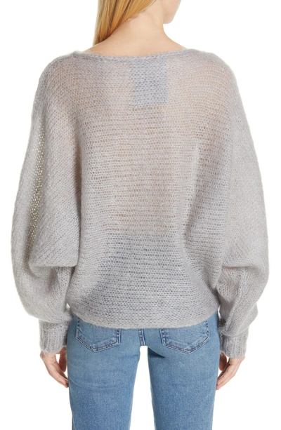 Shop Simon Miller Fay Mohair & Wool Sweater In Grey