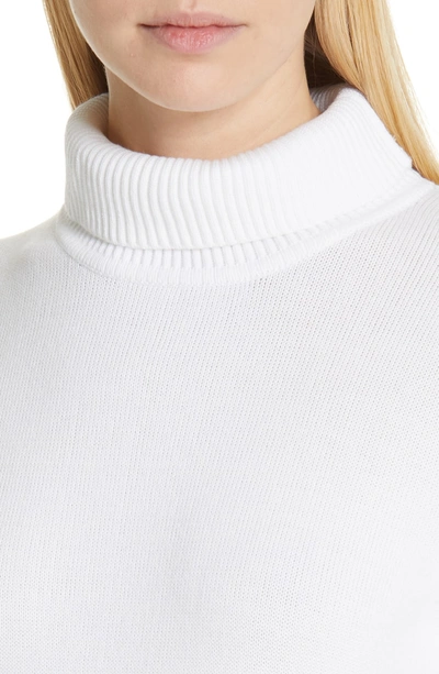 Shop Simon Miller Doria Rib Turtleneck Sweater In White