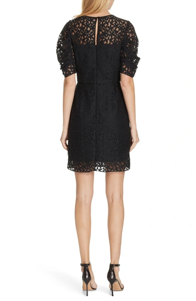 Shop Milly Kara Lace Sheath Dress In Black