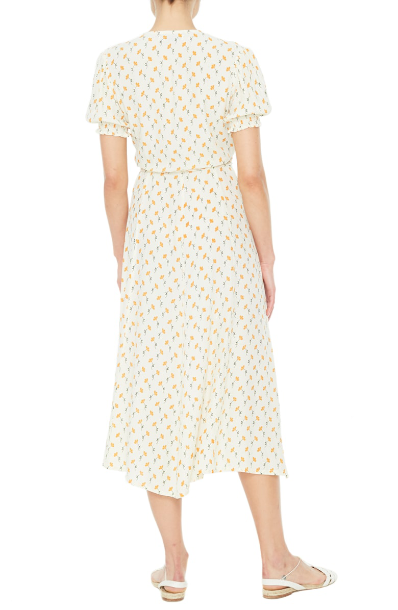 faithfull hana wrap dress
