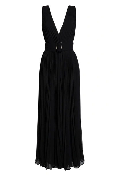 Shop Fame And Partners The Wilcox Wide Leg Jumpsuit In Black