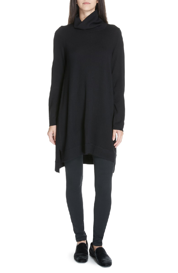 eileen fisher black turtleneck