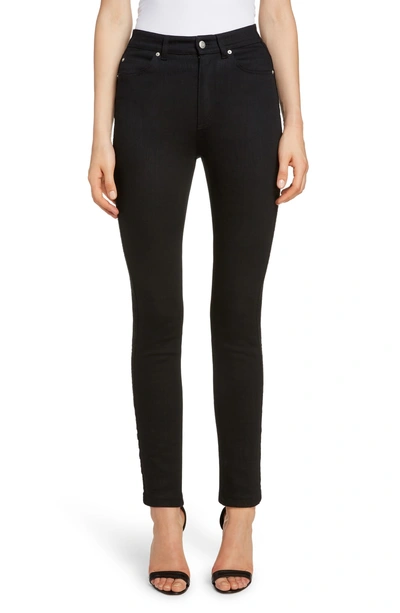 Shop Alexander Mcqueen Skinny Jeans In Black