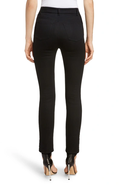 Shop Alexander Mcqueen Skinny Jeans In Black