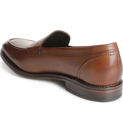 Shop Allen Edmonds Mercer Penny Loafer In Coffee Leather